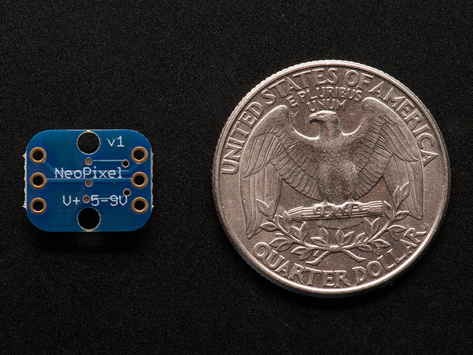 Breadboard-friendly RGB Smart NeoPixel - Pack of 4