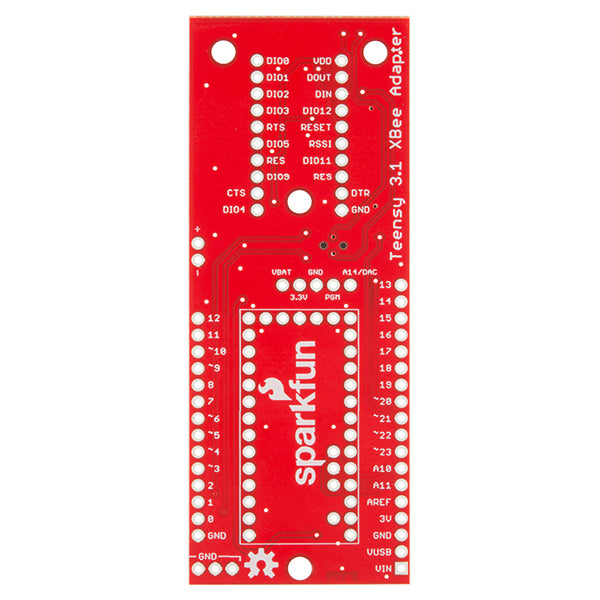 SparkFun Teensy 3.1 XBee Adapter