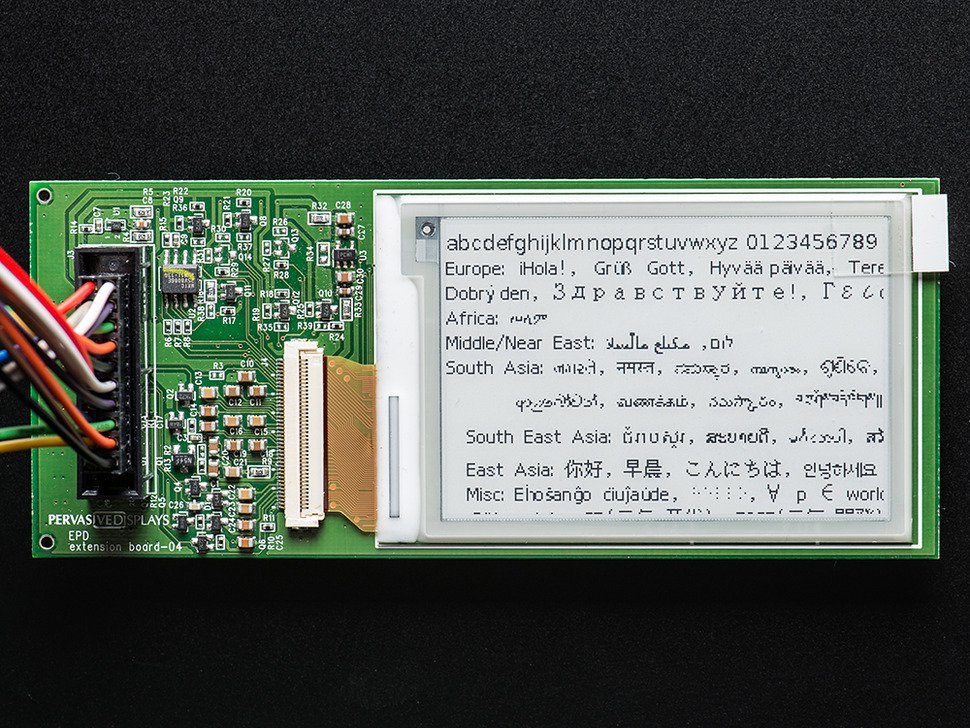 RePaper - 2.7" Graphic eInk Development Board - SM027