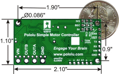 Pololu Simple High-Power Motor Controller 24V23