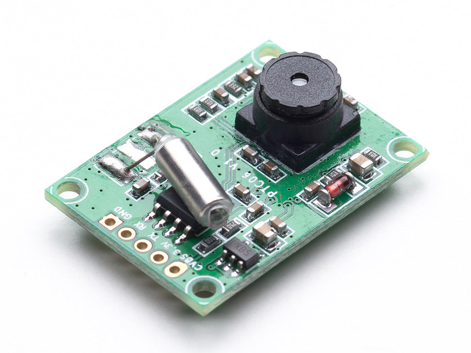 Miniature TTL Serial JPEG Camera with NTSC Video