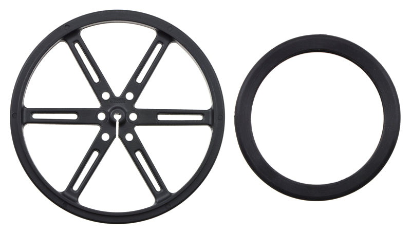 Pololu Wheel 90x10mm Pair- Black