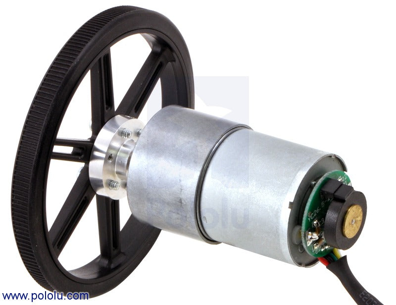 30:1 Metal Gearmotor 37Dx52L mm with 64 CPR Encoder