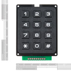Sparkfun Keypad - 12 Button
