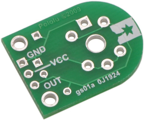 Pololu Carrier for MQ Gas Sensors (Bare PCB Only)