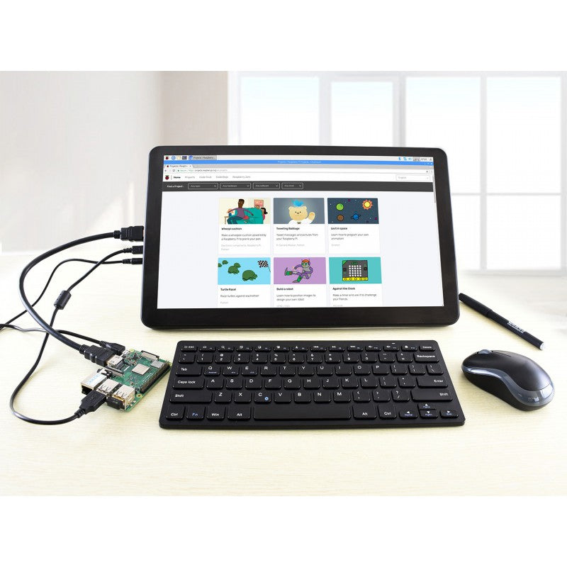 15.6inch HDMI LCD (H) (with case) (for EU), 1920x1080, IPS