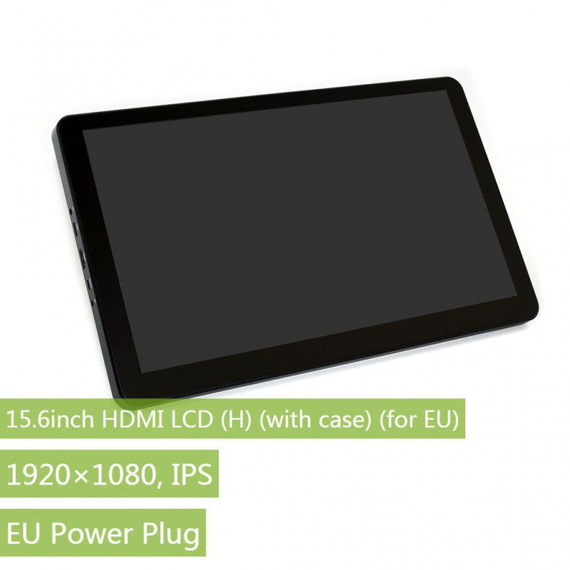 15.6inch HDMI LCD (H) (with case) (for EU), 1920x1080, IPS