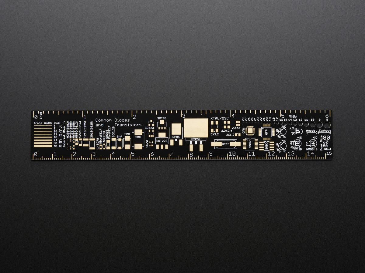 Adafruit PCB Ruler - 6"