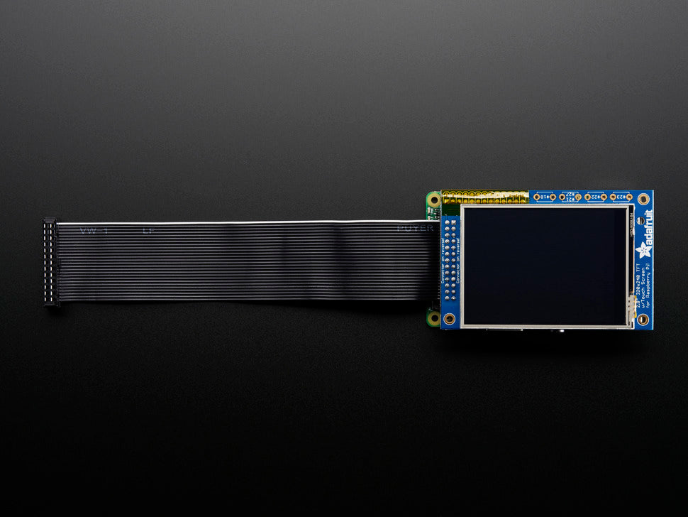 PiTFT - Assembled 320x240 2.8" TFT+Touchscreen for Raspberry Pi