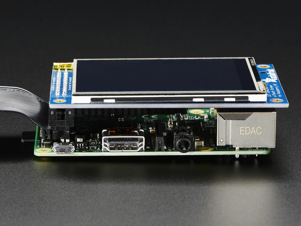 PiTFT - Assembled 320x240 2.8" TFT+Touchscreen for Raspberry Pi