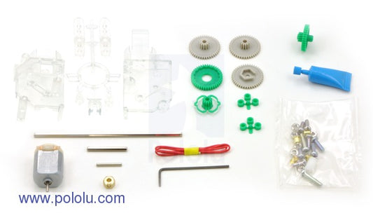 Tamiya 89916 4-Speed Crank-Axle Gearbox Kit - Clear