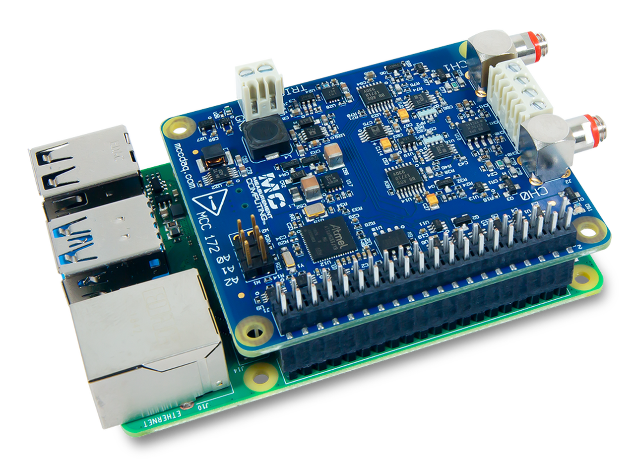 MCC 134: Thermocouple Measurement DAQ HAT for Raspberry Pi®
