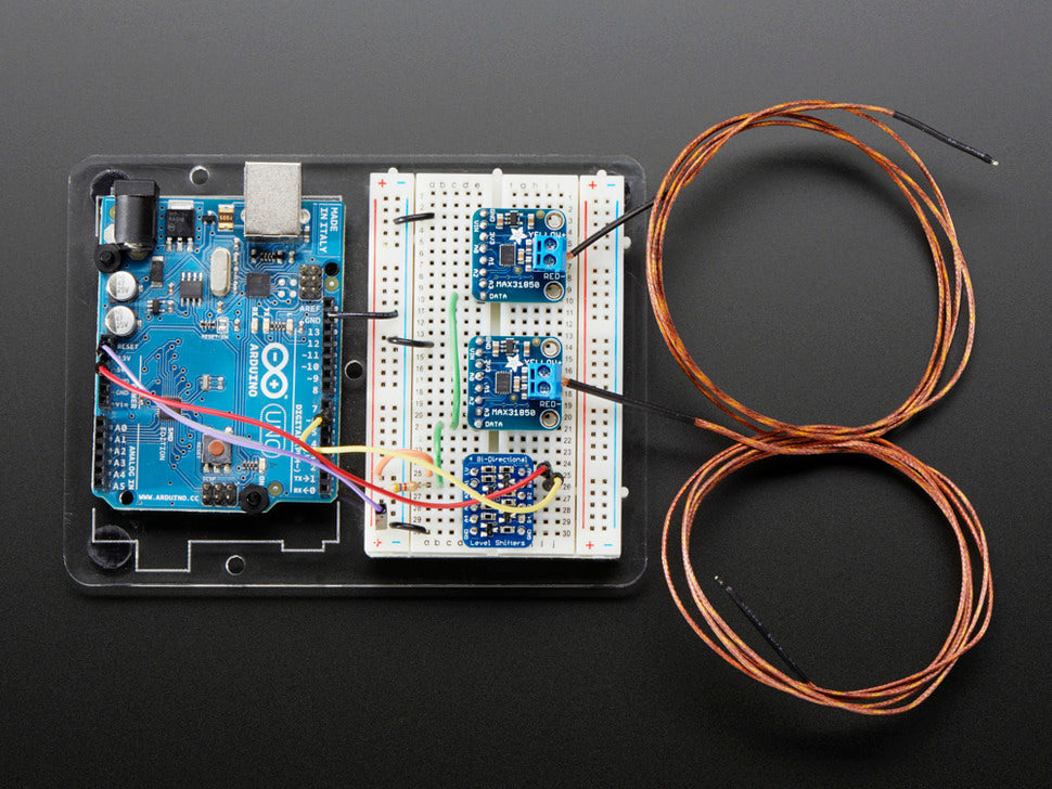 Thermocouple Amplifier with 1-Wire Breakout Board - MAX31850K