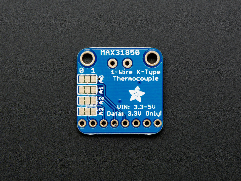 Thermocouple Amplifier with 1-Wire Breakout Board - MAX31850K