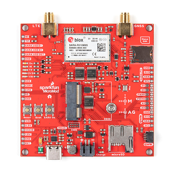 SparkFun MicroMod Asset Tracker Carrier Board