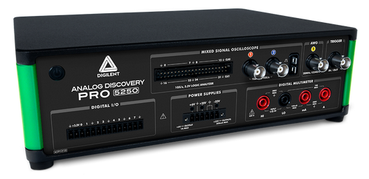 Analog Discovery Pro ADP5250: All-In-One 1GS/s 100MHz Mixed Signal Oscilloscope, Function Generator,