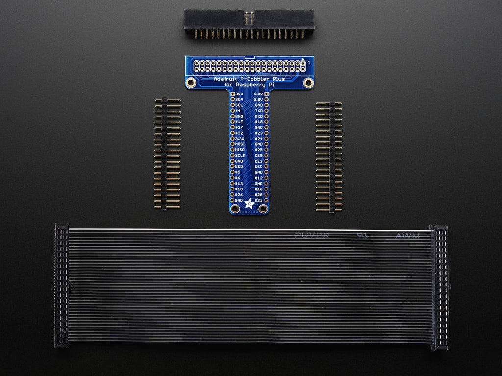 Adafruit Pi T-Cobbler Plus Kit - Breakout for Pi A+/B+/Pi 2