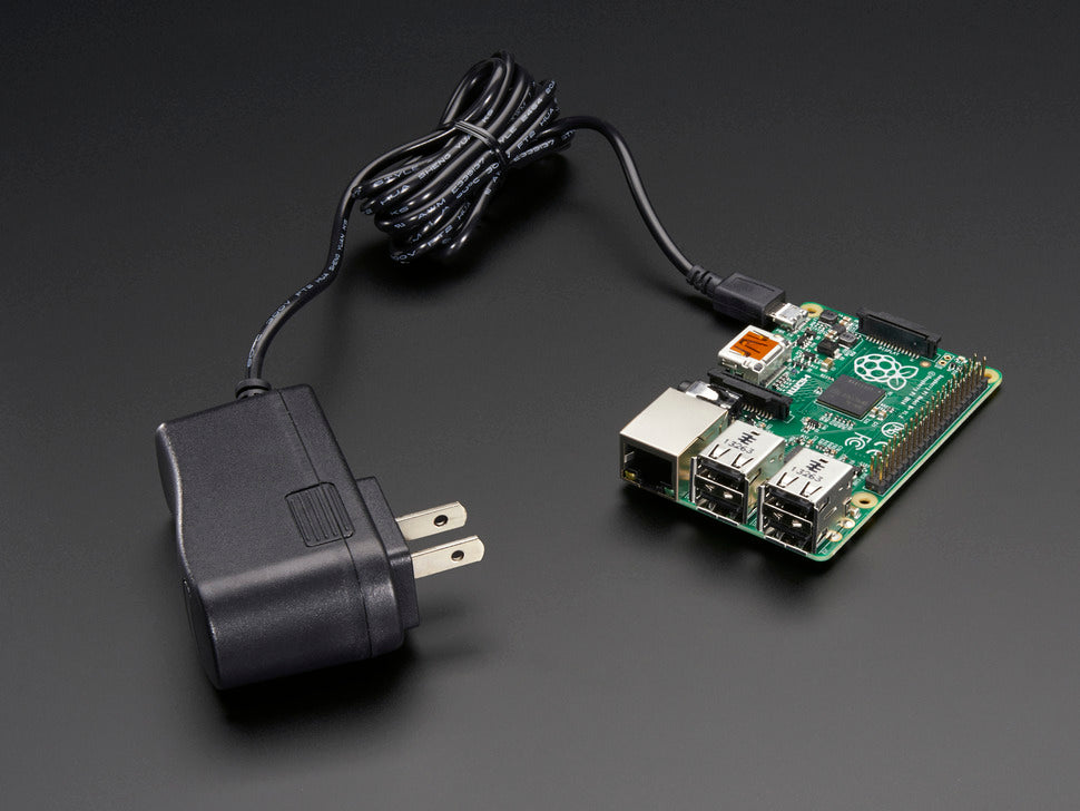 5V 2.4A Switching Power Supply w- 20AWG 6' MicroUSB Cable