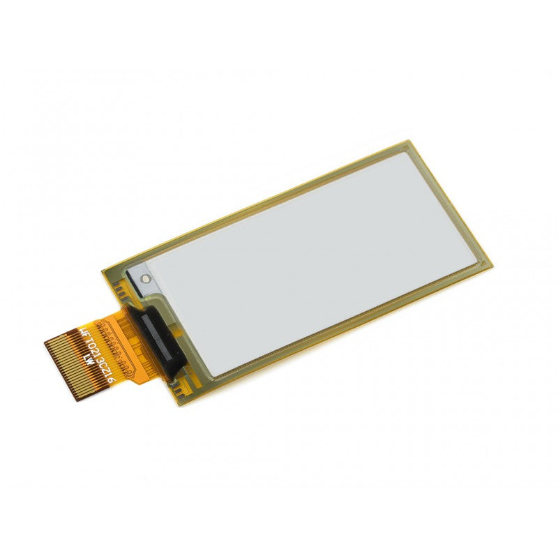 212x104, 2.13inch flexible E-Ink display HAT for Raspberry Pi