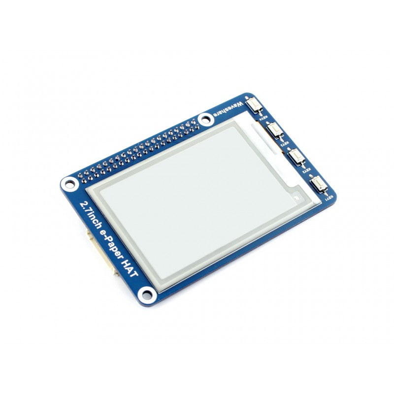264x176, 2.7inch E-Ink display HAT for Raspberry Pi