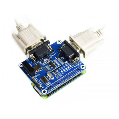 2-Channel Isolated RS232 Expansion HAT for Raspberry Pi