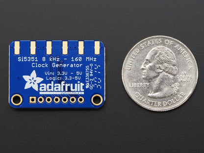 Adafruit Si5351A Clock Generator Breakout Board - 8KHz to 160MHz