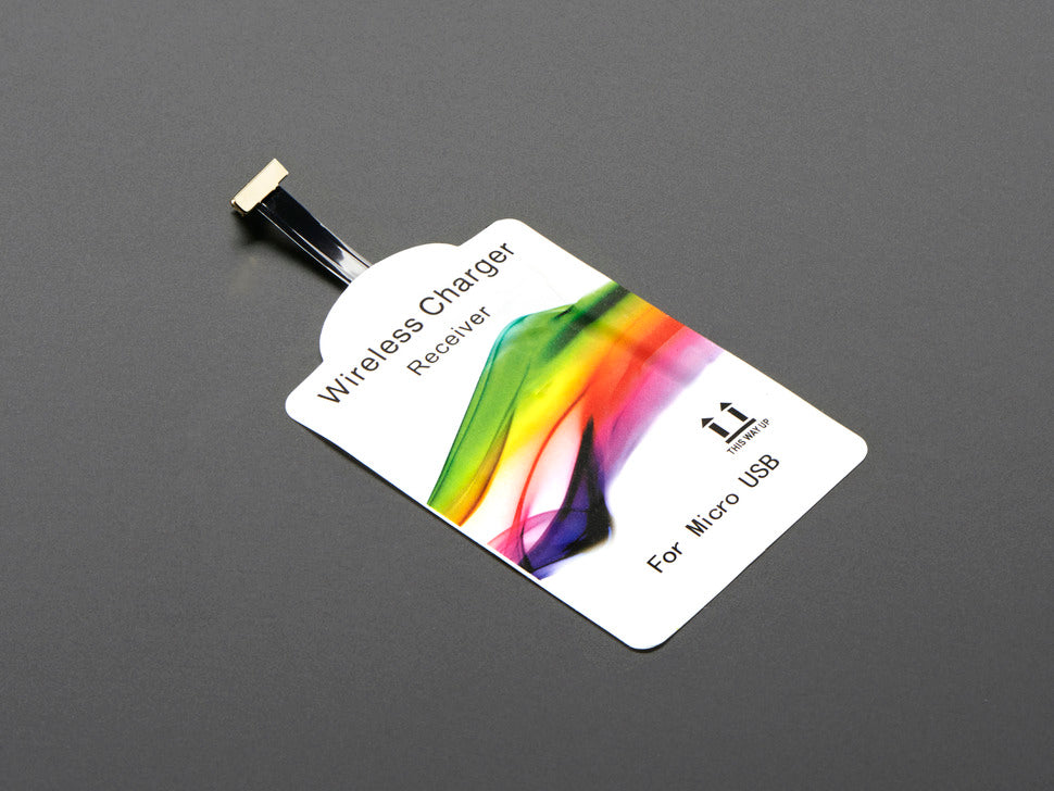 Universal Qi Wireless Charging Module - 20mm Reverse MicroUSB