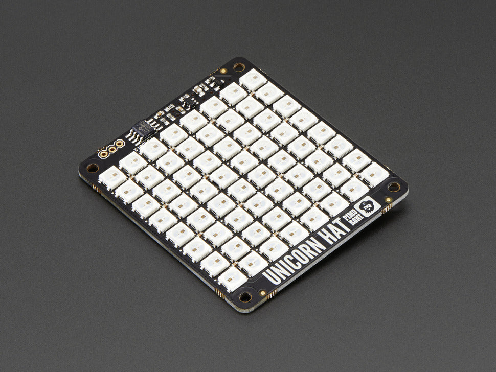 Pimoroni Unicorn Hat-8x8 RGBLED Shield RasPiA+/B+