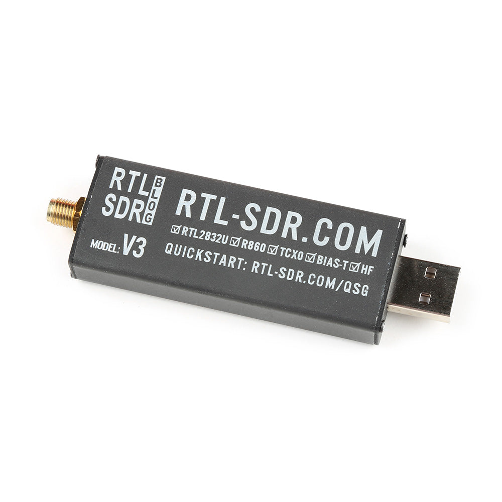 RTL-SDR BLOG V3 USB Dongle with Dipole Antenna Kit