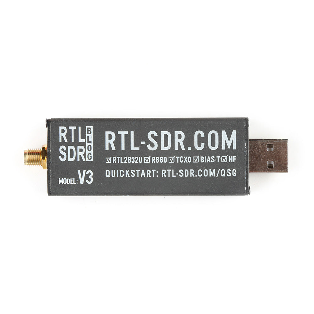 RTL-SDR BLOG V3 USB Dongle with Dipole Antenna Kit