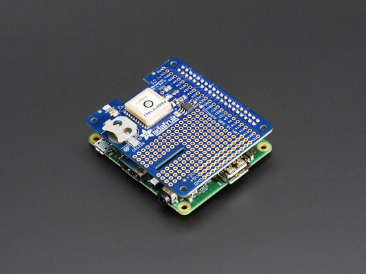 Adafruit Ultimate GPS HAT for Raspberry Pi A+/B+/Pi 2 - Mini Kit