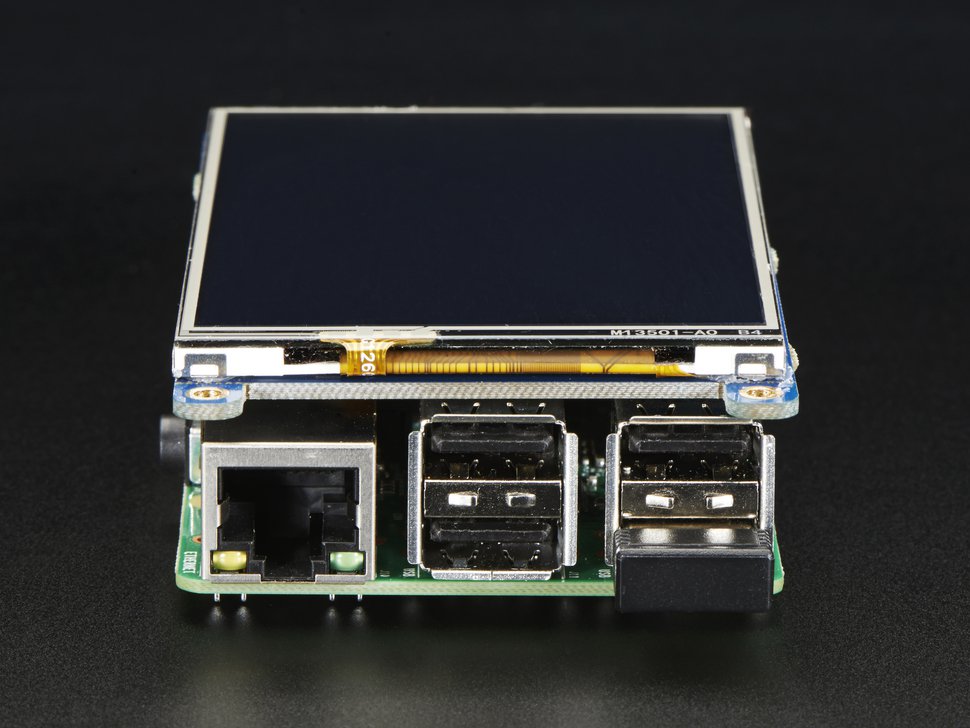 PiTFT Plus 480x320 3.5" TFT+Touchscreen for Raspberry Pi