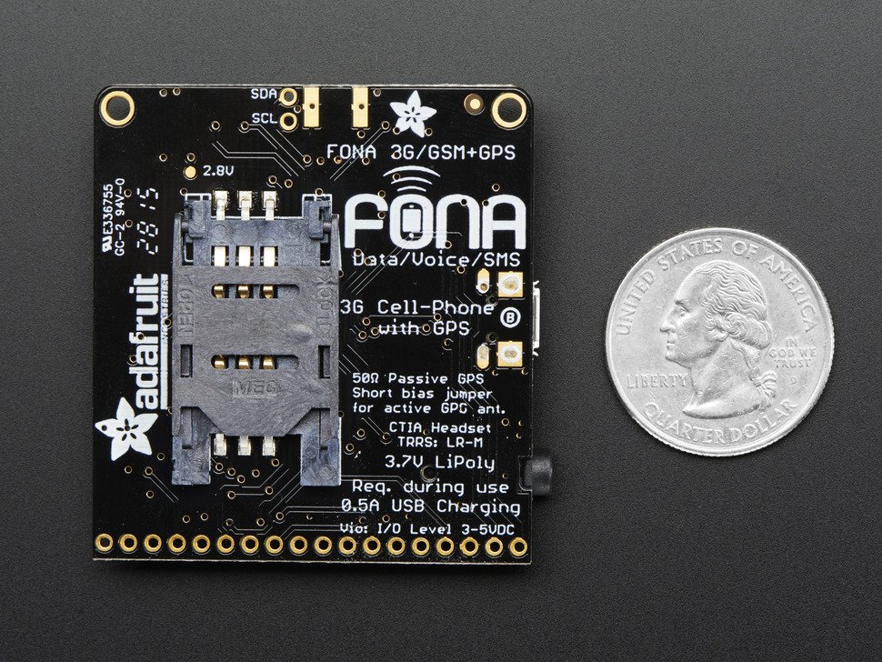 Adafruit FONA 3G Cellular Breakout - European version