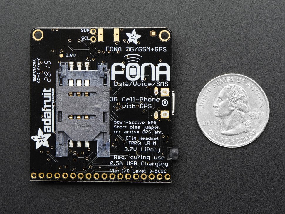 Adafruit FONA 3G Cellular Breakout - European version
