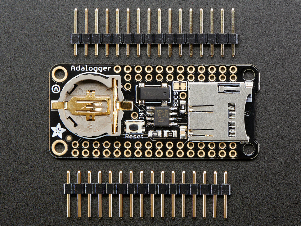 Adalogger FeatherWing - RTC + SD Add-on For All Feather Boards