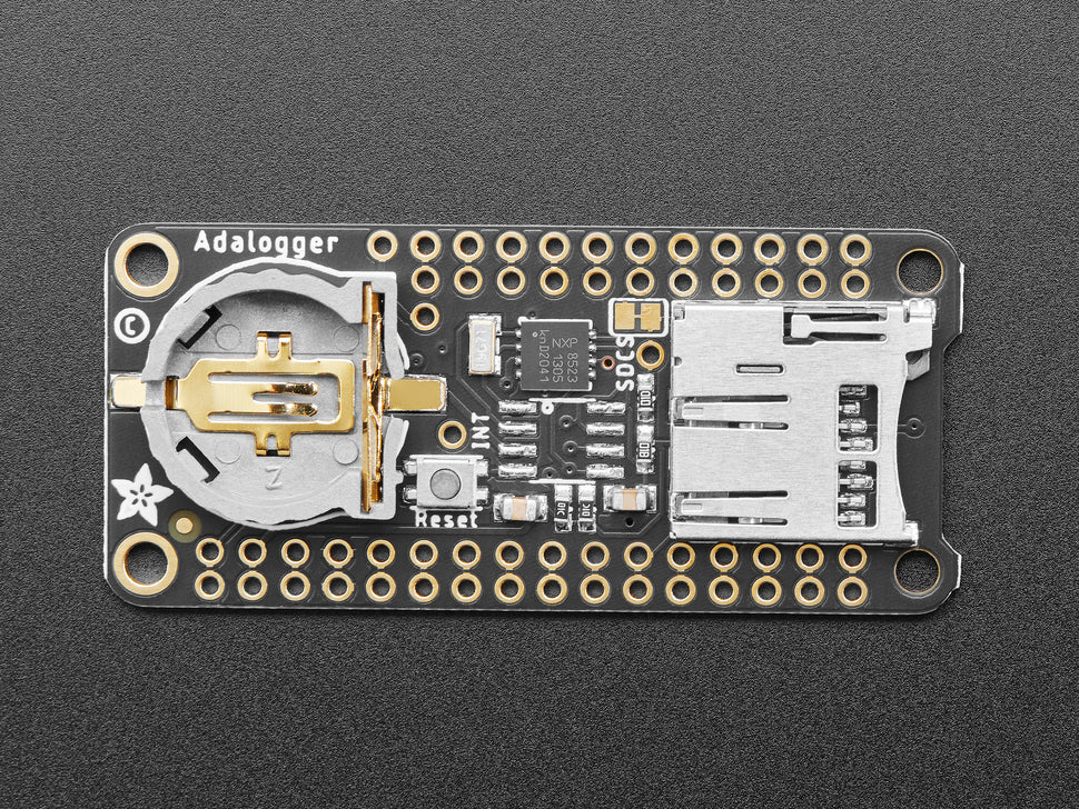 Adalogger FeatherWing - RTC + SD Add-on For All Feather Boards