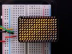 Adafruit LED Charlieplexed Matrix - 9x16 LEDs - Yellow