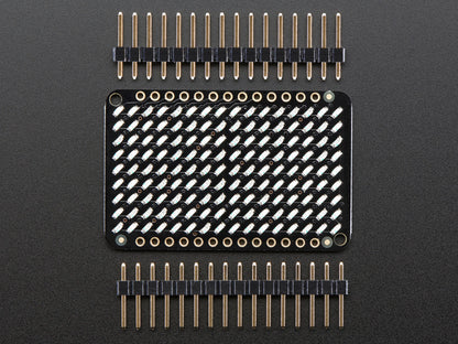 Adafruit LED Charlieplexed Matrix - 9x16 LEDs - Blue