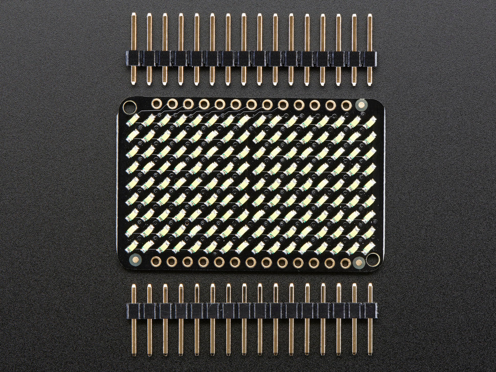 Adafruit LED Charlieplexed Matrix - 9x16 LEDs - White