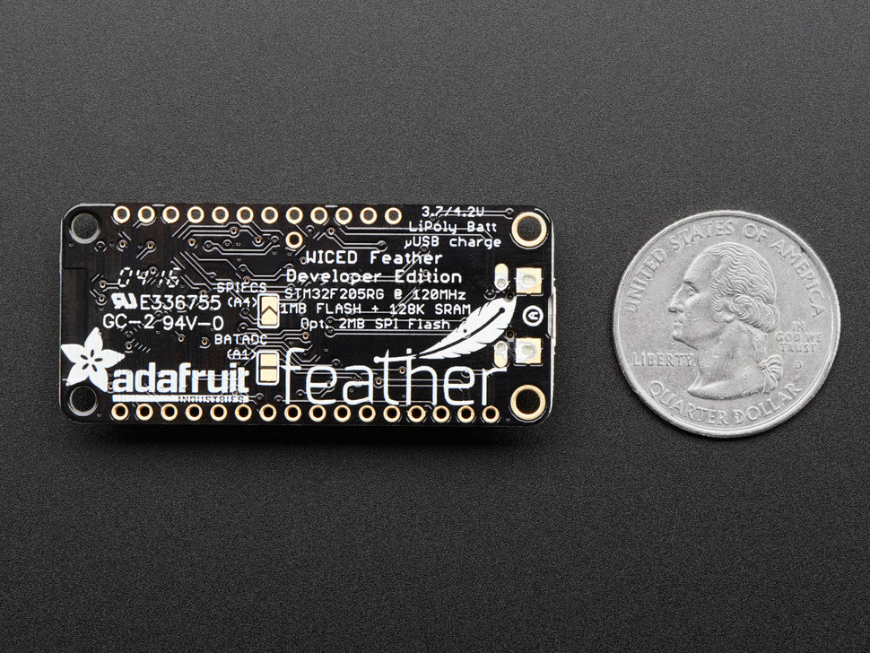 Adafruit WICED WiFi Feather - STM32F205 with Broadcom WICED WiFi