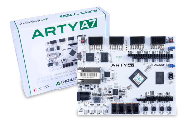 Arty A7-100T: Artix-7 FPGA Development Board for Makers and Hobbyists