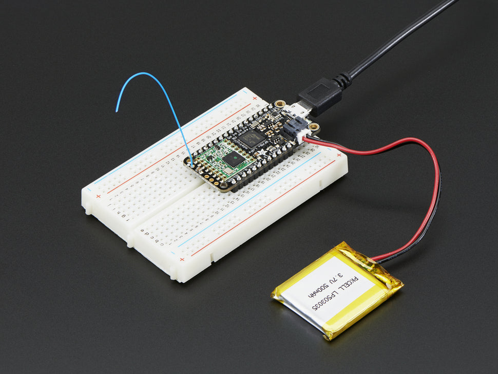 Adafruit Feather M0 with RFM95 LoRa Radio - 900MHz - RadioFruit