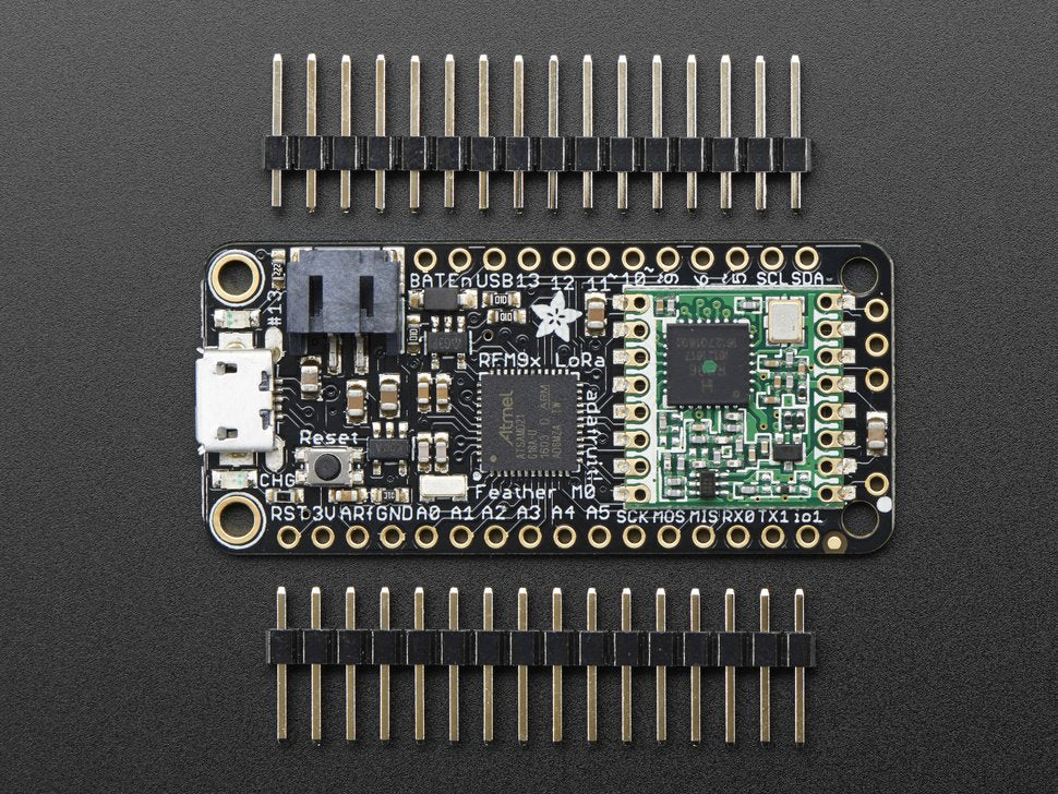 Adafruit Feather M0 with RFM95 LoRa Radio - 900MHz - RadioFruit