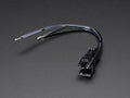 In-line power wire connector (male)