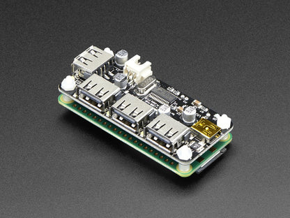 Zero4U - 4 Port USB Hub for Raspberry Pi Zero v1.3