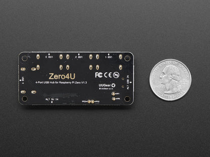 Zero4U - 4 Port USB Hub for Raspberry Pi Zero v1.3