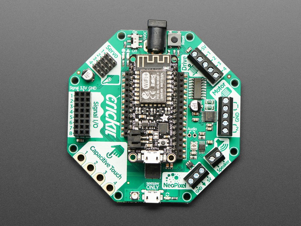 Adafruit CRICKIT FeatherWing for any Feather