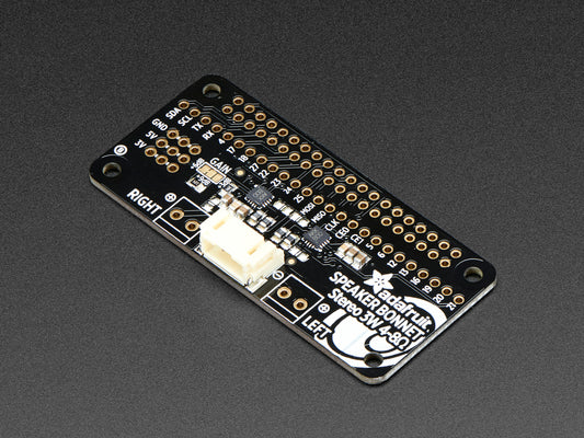 Adafruit I2S 3W Stereo Speaker Bonnet for Raspberry Pi - Mini Kit