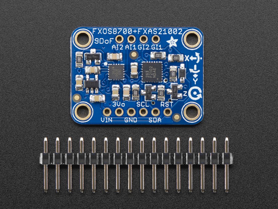 Adafruit Precision NXP 9-DOF Breakout Board - FXOS8700 + FXAS21002