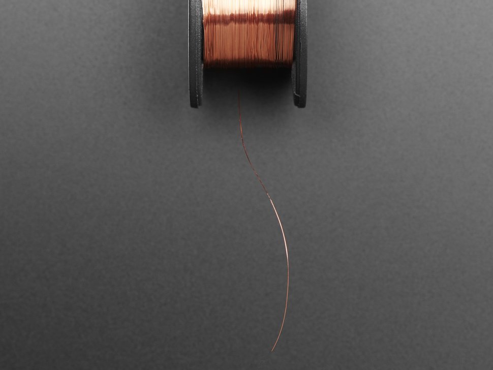 Enameled Copper Magnet Wire – 11 meters / 0.1mm diameter